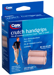 Carex Crutch Handgrips Solid A953-00