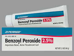 Benzoyl Peroxide 2.5% Gel Aqueous