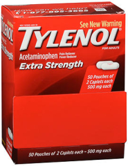 Tylenol Extra Strength 500 Mg Caplets