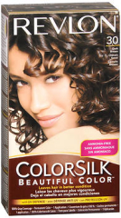 Revlon Colorsilk Beautiful Color Permanent Hair Color 30 Dark Brown