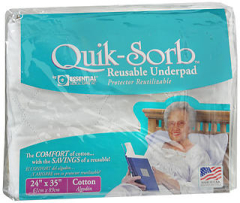 Essential Medical Supply Quik-Sorb Reusable Underpad 24X35"