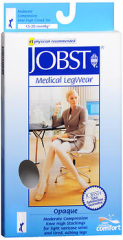 Jobst Medical Legwear Knee High 15-20 mmhg Opaque Small Silky Beige