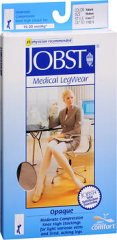 Jobst Medical Legwear Knee High 15-20 mmhg Opaque Medium Silky Beige