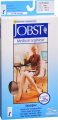 Jobst Medical Legwear Knee High 15-20 mmhg Opaque Large Silky Beige