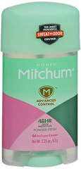 Mitchum Women Advanced Control Anti-Perspirant & Deodorant Gel Powder Fresh