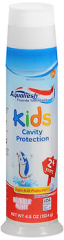 Aquafresh Kids Fluoride Toothpaste Bubble Mint