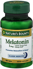 Nature'S Bounty Melatonin 1 Mg Dietary Supplement Tablets