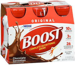 BOOST Original Complete Nutritional Drinks Chocolate Sensation