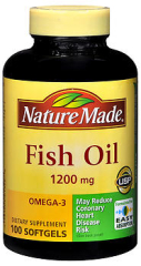 Nature Made Fish Oil 1200 mg Softgels