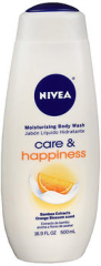 NIVEA Care & Happiness Moisturizing Body Wash