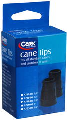 Carex Cane Tips 7/8 Inch A719-00