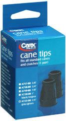 Carex Cane Tips 3/4 Inch A725-00