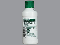 BETASEPT SURG SCRUB 4%     8OZ