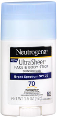 Neutrogena Ultra Sheer Face & Body Sunscreen SPF 70