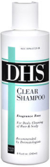 DHS Clear Shampoo Fragrance Free 8 OZ