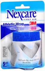 Nexcare Athletic Wrap 3 Inches X 2.2 Yards Blue