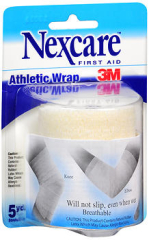 Nexcare Athletic Wrap 3 Inches X 2.2 Yards White