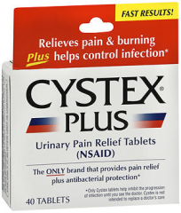 Cystex Plus Urinary Pain Relief Tablets