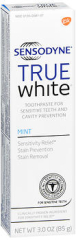 Sensodyne True White Toothpaste for Sensitive Teeth and Cavity Protection Mint