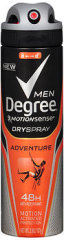 Degree Men MotionSense Dry Spray Anti-Perspirant Adventure