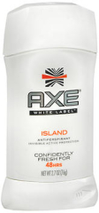 AXE White Label Antiperspirant Island