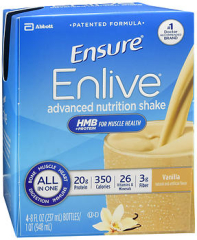 Ensure Enlive Advanced Nutrition Shakes Vanilla