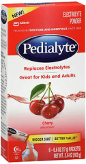 Pedialyte Electrolyte Powder Packets Cherry