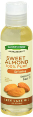 Nature's Truth Aromatherapy Skin Care Unscented Base Oil Sweet Almond