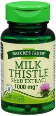 Nature's Truth Milk Thistle Seed Extract 1000 mg Quick Release Capsules