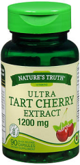 Nature's Truth Ultra Tart Cherry 1200 mg Dietary Supplement Quick Release Capsules