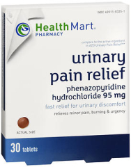 Health Mart Pharmacy Urinary Pain Relief Tablets 30 TB