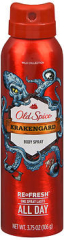 Old Spice Wild Collection Body Spray Krakengard