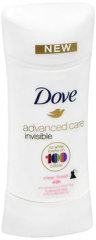 Dove Advanced Care Anti-Perspirant Solid Invisible