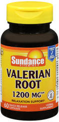 Sundance Vitamins Valerian Root 1200 mg Capsules