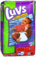 Luvs Ultra Leakguard Diapers Size 1 8-14 LBS