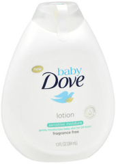 Baby Dove Lotion Sensitive Moisture Fragrance Free