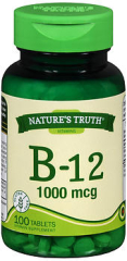 Nature's Truth B-12 1000 mcg Tablets