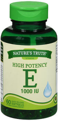 Nature's Truth High Potency E 1000 IU Vitamin Supplement Softgels