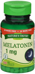 Nature's Truth Melatonin 1 mg Dietary Supplement Tablets