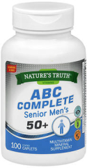 Nature's Truth ABC Complete Senior Men's 50+ Coated Caplets