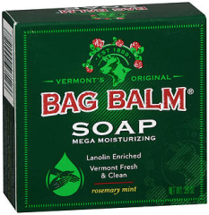 Bag Balm Mega Moisturizing Soap Rosemary Mint