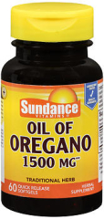 Sundance Vitamins Oil of Oregano 1500 mg Herbal Supplement Quick Release Softgels