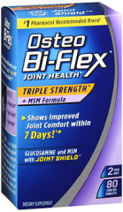 Osteo Bi-Flex Joint Health Triple Strength + MSM Formula Joint Health Coated Tablets