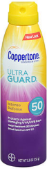 Coppertone UltraGuard Intense Defense Sunscreen Spray SPF 50