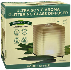 Nature's Truth Ultra Sonic Aroma Glittering Glass Diffuser