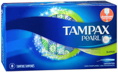 Tampax Pearl Tampons Super Unscented