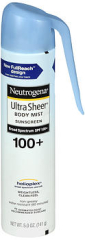 Neutrogena Ultra Sheer Body Mist Sunscreen SPF 100+