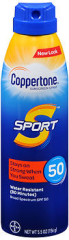 Coppertone Sport Continuous Spray Sunscreen SPF 50