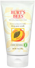 Burt's Bees Peach & Willow Bark Deep Pore Scrub