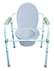 MK COMMODE FLDING BLUE 350LBS